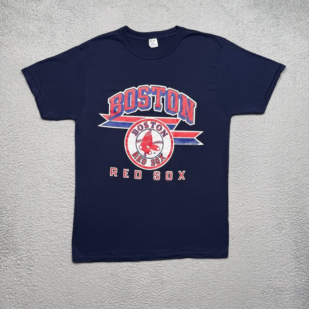 Vintage 80s Boston Red Sox MLB‎ Champion T-shirt - Picture 2 of 5